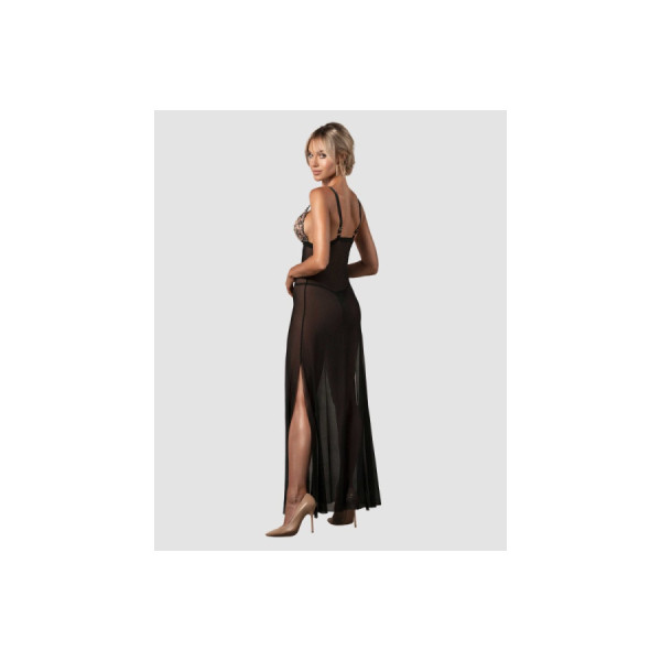 Vila blanes nuisette longue - Noire